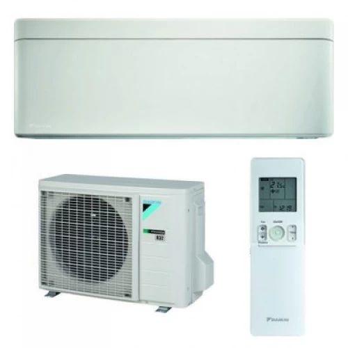Aparat de aer conditionat tip split Daikin Stylish Alb Bluevolution FTXA20CW+RXA20A8 Inverter, R32, A+++, Design avangardist, WIFI inclus, 7000 BTU, Garanție 5 ani