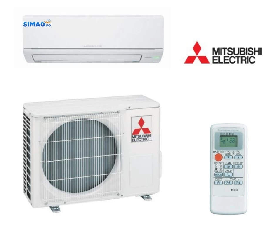 Aparat de aer conditionat tip split Mitsubishi Electric MSZ-DM35VA + MUZ-DM35VA Inverter, A+, R410, 12000 BTU 3