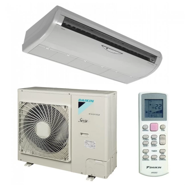 Aparat aer conditionat tip consola Daikin Sky Air Advance FHA-A, A+, R32, Inverter, TRIFAZAT, 46000 BTU, cu telecomanda 3