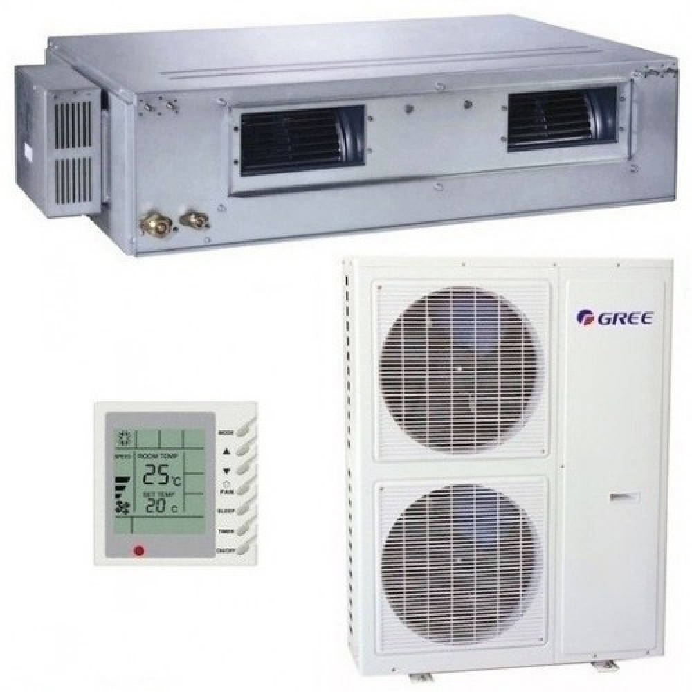 Aparat de aer conditionat tip duct Gree GUD160P/A-T-GUD160W/NHA-T Inverter Trifazat 60000 BTU 9