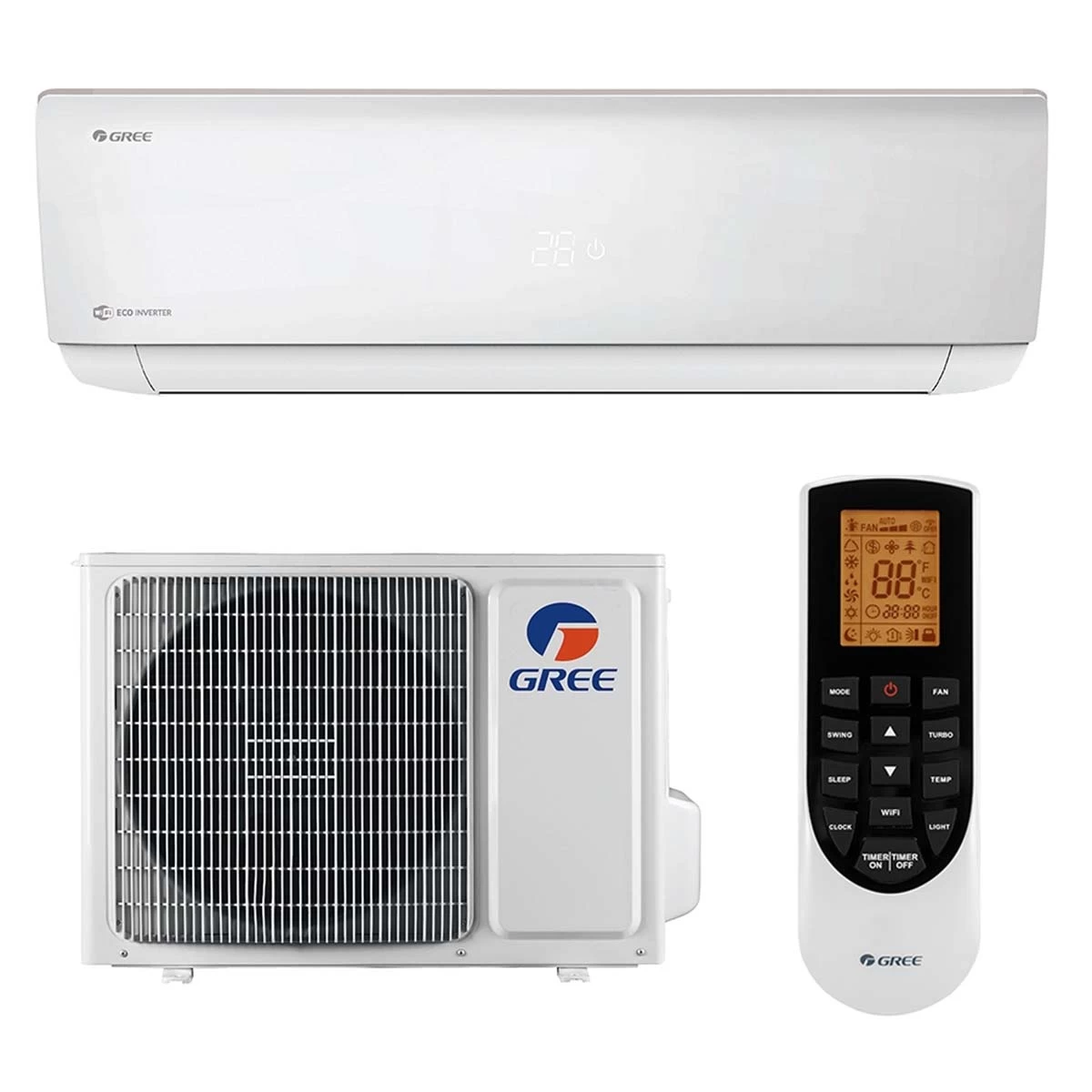 Aparat de aer conditionat tip split Gree Bora A4 SILVER GWH12AAB-K6DNA4A Inverter, R32, Wifi, A++, Kit de instalare inclus, 12000 BTU 3