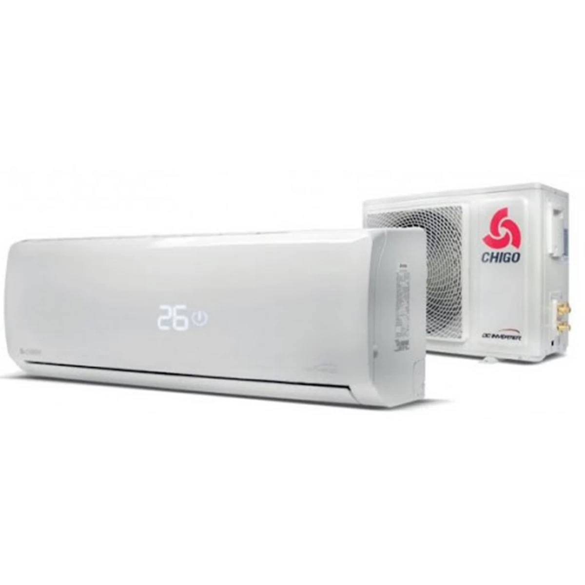 Aparat de aer conditionat tip split Chigo CS-35V3G – CU-35V3G, Inverter, 12.000 BTU, WiFi, clasa A++, R32, 12000 BTU, Alb 3