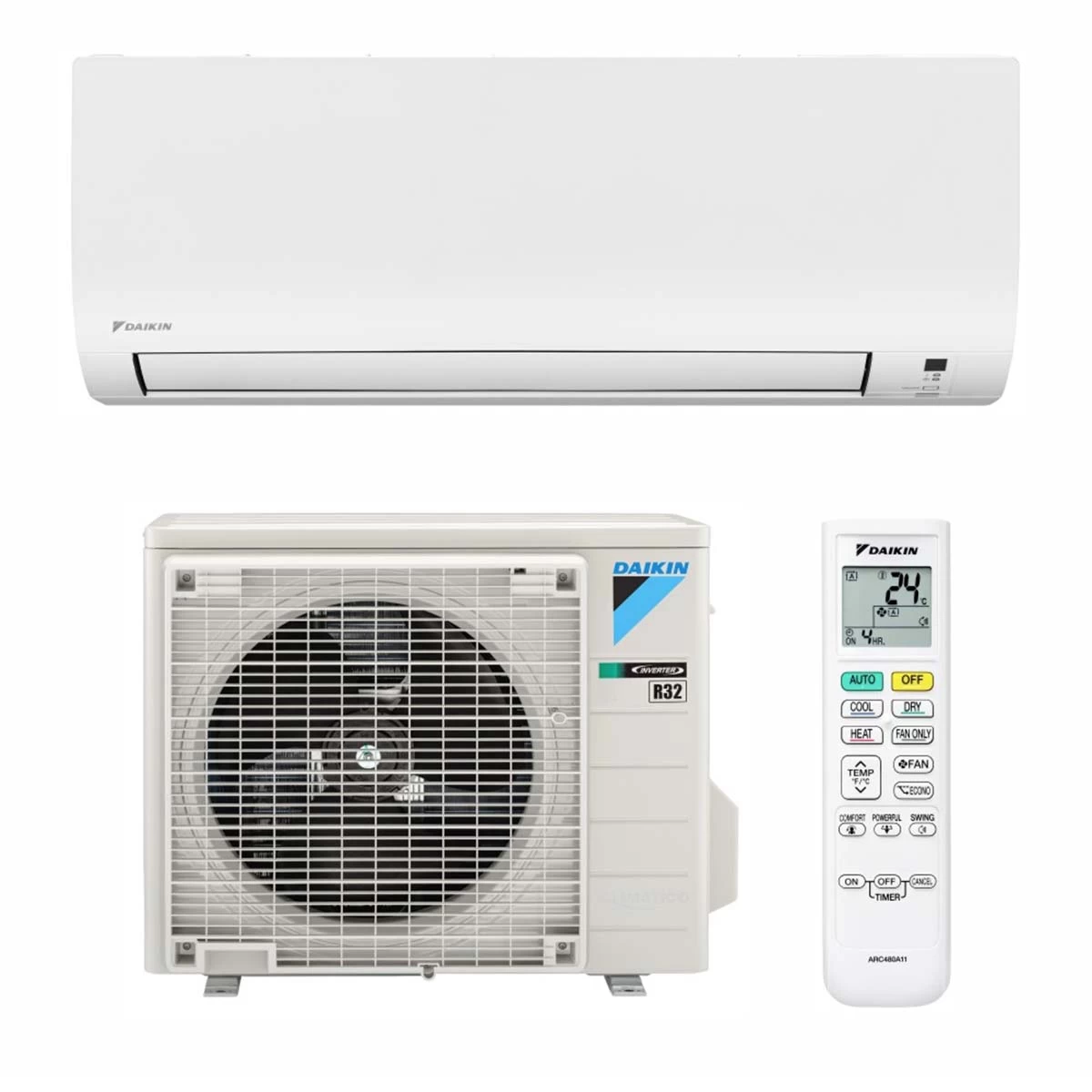 Aparat de aer conditionat tip split Daikin Comfora Bluevolution FTXP20N9-RXP20N9 Inverter, A++, WIFI Inclus, 7000 BTU, Garanție 5 ani