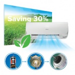 Aparat de aer conditionat tip split Hisense Silentium, Inverter, R32, A+++, Wifi inclus, 9000 BTU 55