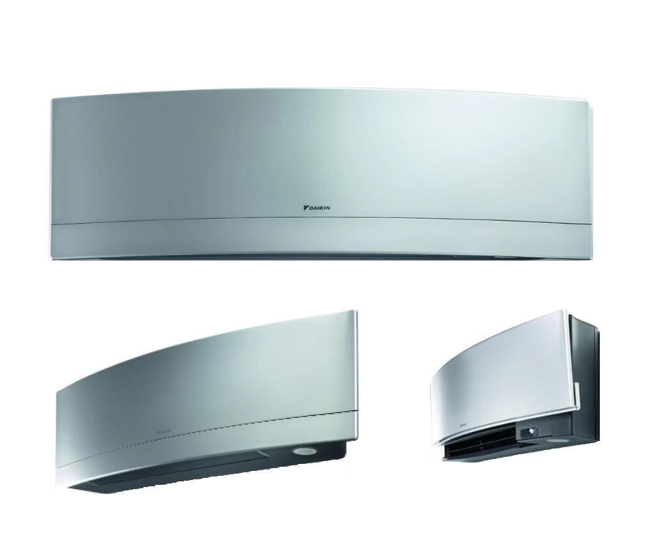 Unitate interna tip split Daikin Emura Bluevolution FTXJ35AS9 Inverter, A+++, R-32, WiFi INCLUS, 12000 BTU, Argintiu
