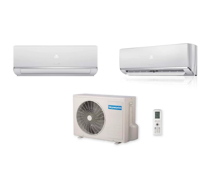 Aparat de aer conditionat tip split Skyworth Vela, Inverter, A++, R32, WiFi, 24000 BTU