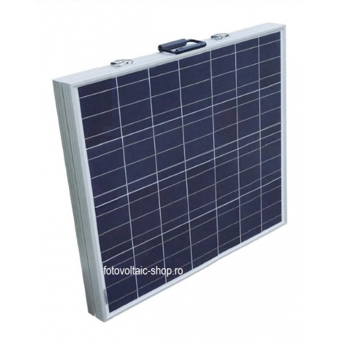 Sistem fotovoltaic mobil – Valiza solara 120W 12V 5