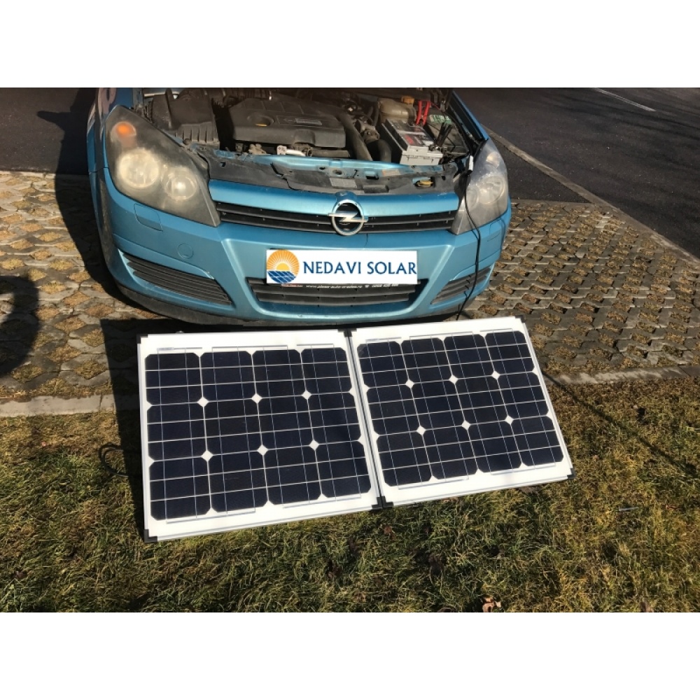 Sistem fotovoltaic mobil – Valiza solara 100W 12V 8