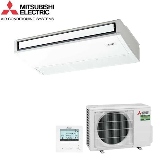 Aparat de aer conditionat de tavan Mitsubishi Electric PCA-M140KA-PUZ-M140YKA-PAR-41MAA-J 46000 BTU SERIES P PCA-M KA Standar Inverter, trifazat cu telecomanda cu fir