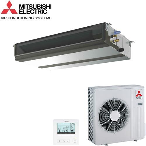 Aparat de aer conditionat tip duct Mitsubishi Electric PEAD-SM140JAL-PUZ-SM140YKA-PAR-41MAA-J 46000 BTU SERIES P PEAD-SM JAL, trifazat cu telecomanda cu fir