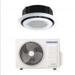 Aparat de aer conditionat tip caseta 360° Samsung AC100RN4PKG/EU+AC100RXADKG/EU+PC4NUNMAN+MWR-WG00JN, 36000 BTU, Alb, А++, cu telecomanda si panel inclus 30